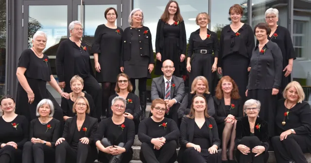 Die MGV-Ladies bei einem gemeinsamen Auftritt